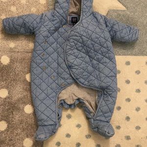 GAP quilted onesie